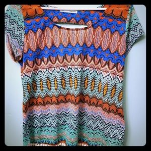 ⭐ maurice's split back  top